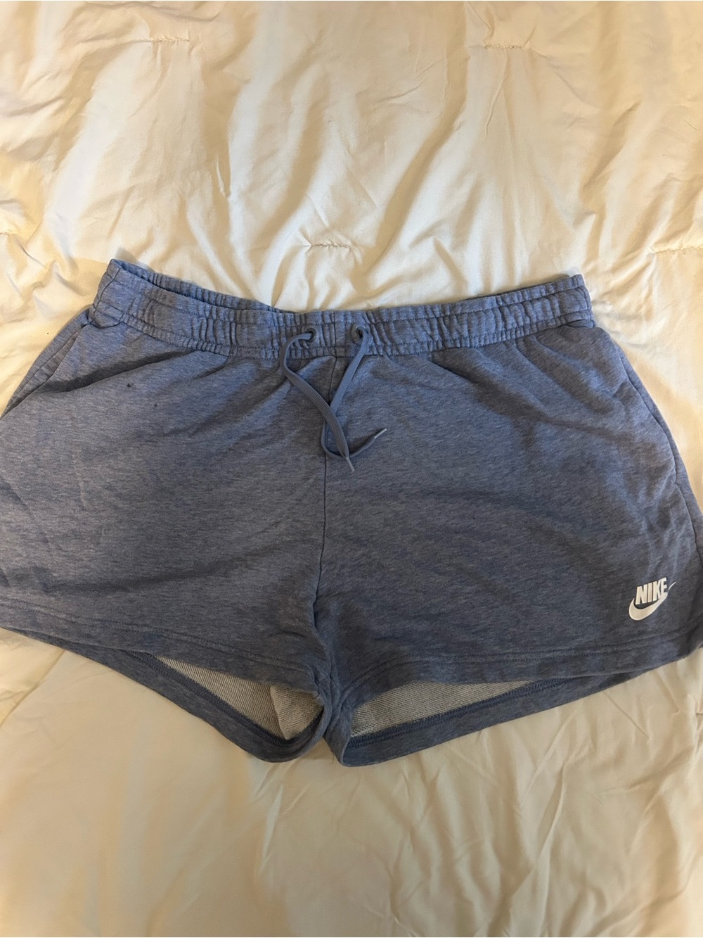 Nike Women’s Heather Blue Athletic Drawstring Shorts